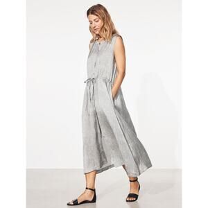 Eileen Fisher Gray Midi Dress